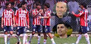 Comenzó el Apertura 2025 en la Liga MX y lo que destacó en las plantillas de Chivas fue que en la sub 21 y sub 15 aparecen Zinedine Sidane y Cristiano Ronaldo.