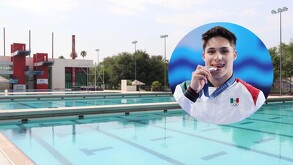 Samuel García, informó en sus redes sociales que la alberca del CARE llevará por nombre Osmar Olvera.