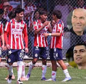 Comenzó el Apertura 2025 en la Liga MX y lo que destacó en las plantillas de Chivas fue que en la sub 21 y sub 15 aparecen Zinedine Sidane y Cristiano Ronaldo.