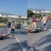 Pelea de hombre y motociclista en avenida Eloy Cavazos en Guadalupe, Nuevo León