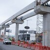 Obras del Metro en Monterrey