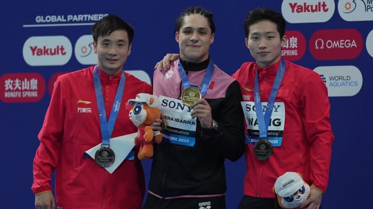 Osmar Olvera fue el clavadista mexicano más destacado en el Mundial de Singapur, escribiendo su nombre en la historia del deporte nacional.