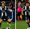 Sergio Canales y Jorge Rodríguez en el partido de Rayados vs New York RB.
