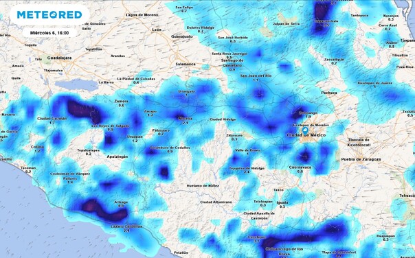 Así estará el clima para el miércoles 6 de agosto del 2025 en la Ciudad de México.