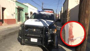 Pese a la gravedad de las lesiones, el afectado se negó a recibir atención médica por parte de los paramédicos en Saltillo.