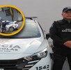 El oficial Rubén Rocha fue quien auxilió a la mujer