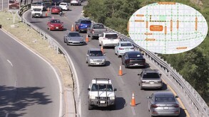 Cierre de calles en Guadalupe