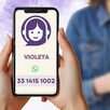 Chatbot violeta