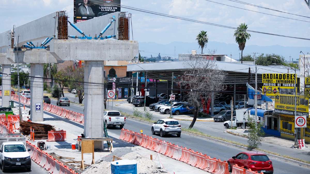 Obras del Metro en Nuevo León