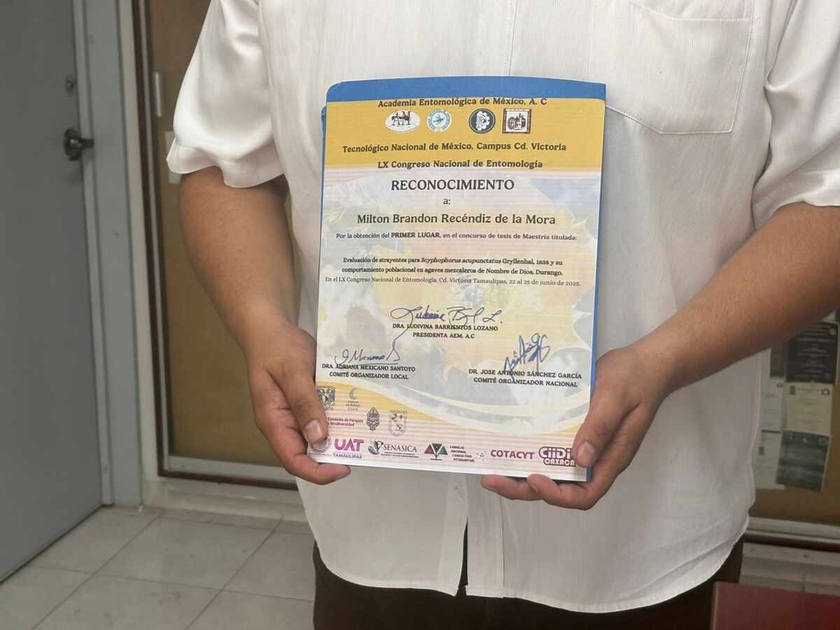 Un estudiante de la UJED de Durango, con sede en Gómez Palacio, ha logrado un importante reconocimiento a nivel nacional por su increíble tesis.