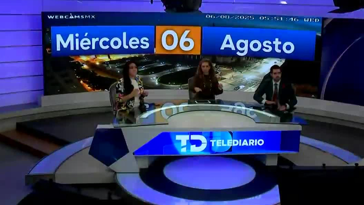 Programa conducido por Ana Laura Alanís, Liliana Sosa y David Medrano, miércoles 06 de agosto de 2025.