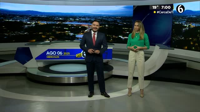 Telediario nocturno CdMx, martes miércoles 06 de agosto de 2025.