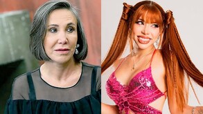 Yeri Mua desató reacciones divididas al referirse a Florinda Meza como “perra, loba, comelona” en una charla con el Escorpión Dorado en YouTube.