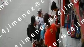 ¡Con transferencias falsas! Pareja roba mil 500 pesos de productos en tienda de regalos de Iztapalapa