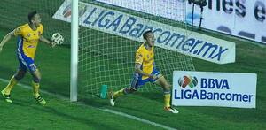 Jesús Dueñas festejando el gol del empate en la Final del Apertura 2016.