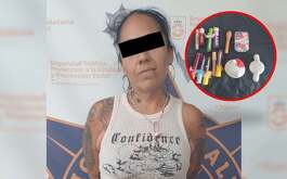 Una mujer fue detenida en el municipio de Guadalupe, Nuevo León luego de que robara maquillaje y otros accesorios de Hello Kitty de un negocio.