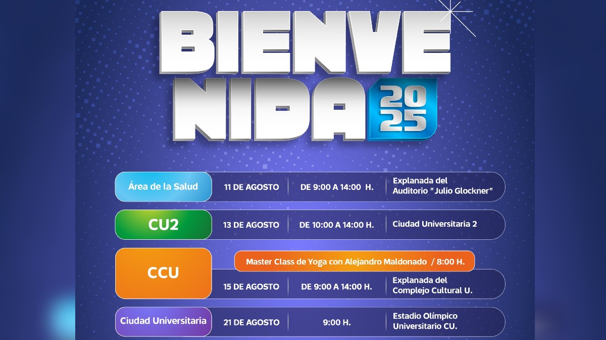 bienvenida buap 2025 nuevos estudiantes