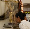 Este sábado decenas de fieles acudieron a la misa en la Catedral del Carmen para despedir las reliquias de San Judas Tadeo.