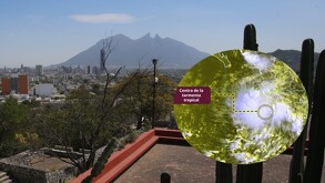 Tormenta tropical Ivo en Monterrey