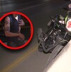 Las unidades de tránsito municipal abanderaron el área y aseguraron la motocicleta para resguardarla en el corralón.