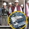 Zoé Robledo, director del IMSS, visita el avance de la construcción del hospital San Alejandro en Puebla.