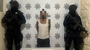 Elementos del GRT llevaron a cabo la detención de un individuo en la colonia Ampliación Zaragoza Sur de Torreón, acusado de posesión de narcóticos.