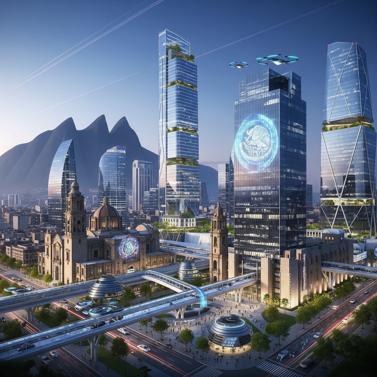 Monterrey si fuera capital de México Monterrey si fuera capital de México