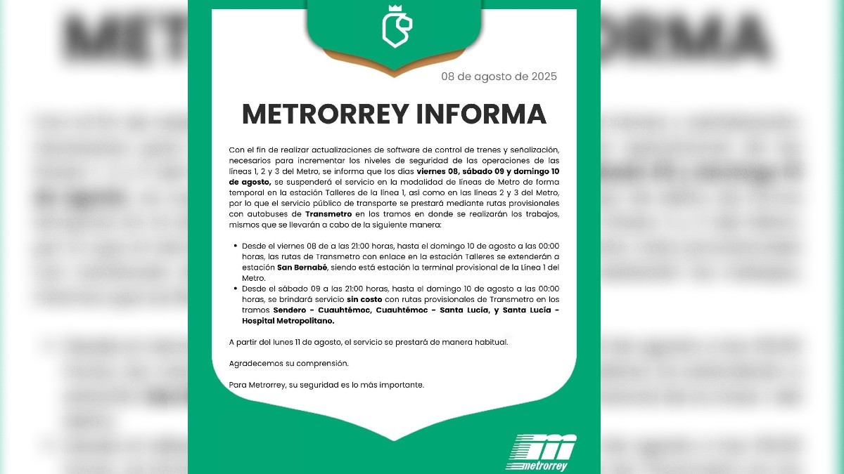 Suspensión Metrorrey