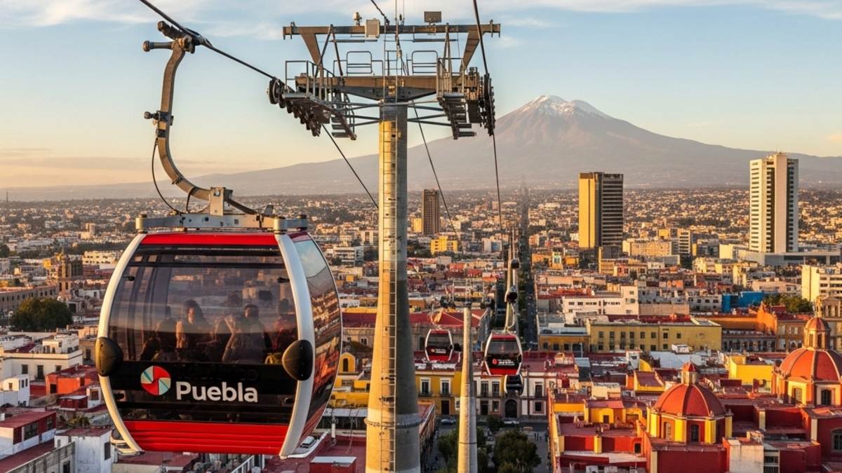 cablebus en la ciudad de puebla generada con inteligencia artificial cablebus en la ciudad de puebla generada con inteligencia artificial