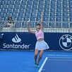 Jugadora de Tenis en el Abierto GNP 2025. Jugadora de Tenis en el Abierto GNP 2025.