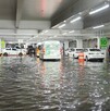 El AICM reportan importantes afectaciones por las fuertes lluvias presentadas este domingo 10 de agosto