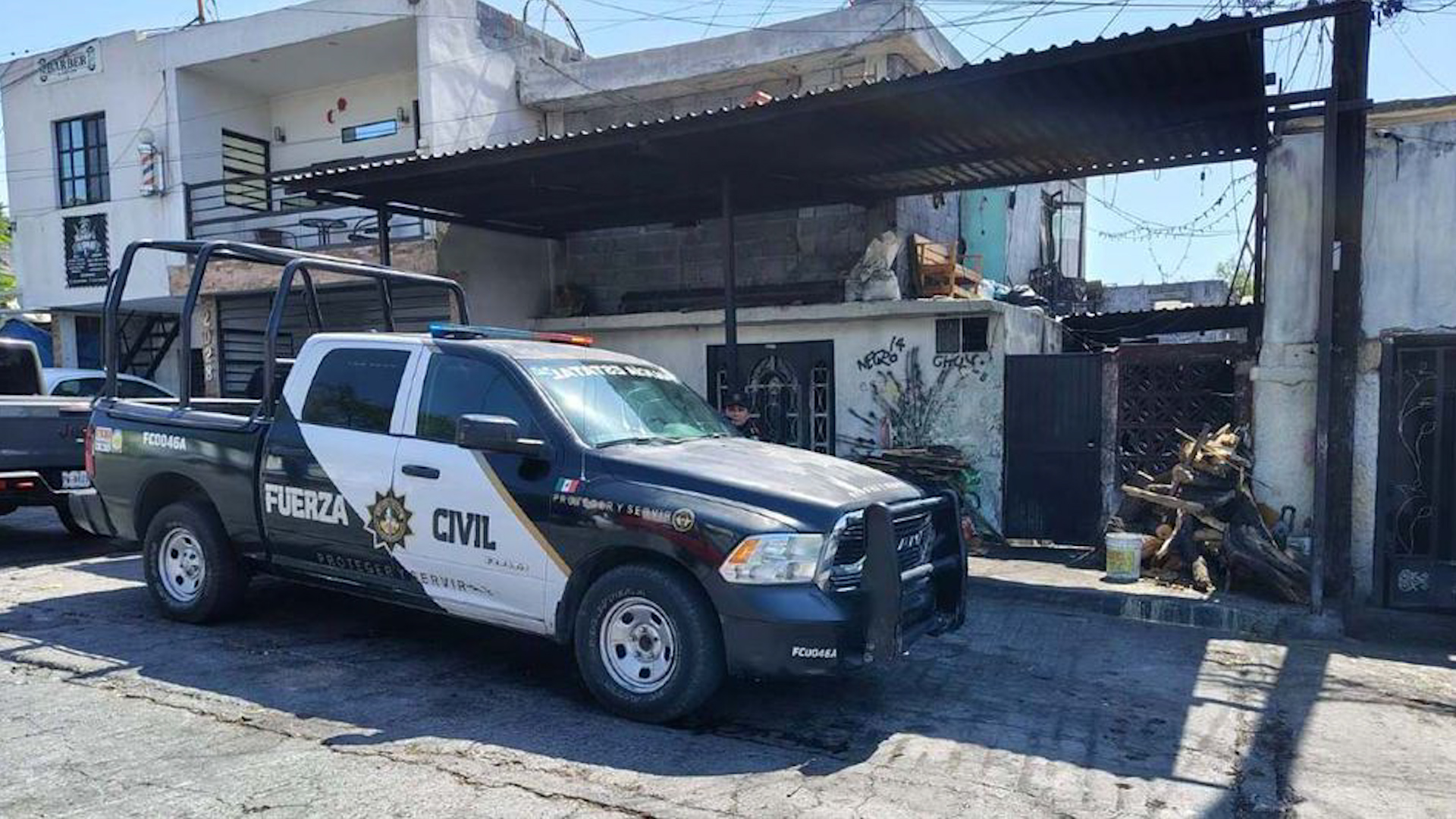 El hecho ocurrió en un domicilio de la calle Abasolo, en la colonia Topo Chico, en el municipio de Monterrey.
