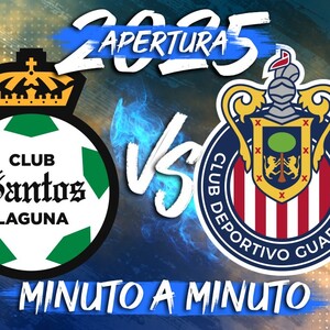 Santos Laguna recibe a las Chivas de Guadalajara este domingo en duelo de la fecha 4 del torneo Apertura 2025 en la cancha del TSM