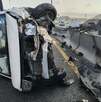 Accidente en la carretera a Laredo en Apodaca.