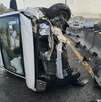 Accidente en la carretera a Laredo en Apodaca.
