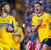 André Pierre Gignac y Álvaro Fidalgo, jugadores clave en Tigres y América. André Pierre Gignac y Álvaro Fidalgo, jugadores clave en Tigres y América.