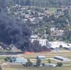 Un avión chocó contra otro en el aeropuerto de Kalispell Un avión chocó contra otro en el aeropuerto de Kalispell