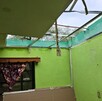 Caen techos de casas en Montemorelos tras tromba