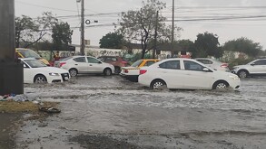 Lluvias en Monterrey