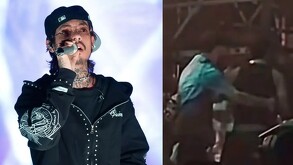 Durante su show en el Baja Beach Fest, Natanael Cano reclamó al DJ por fallas técnicas, rompió su laptop y lo golpeó, causando polémica.