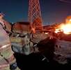 Un incendio dentro de un corralón sobre la carretera Monterrey-Monclova dejó decenas de vehículos calcinados en el municipio de El Carmen, Nuevo León.