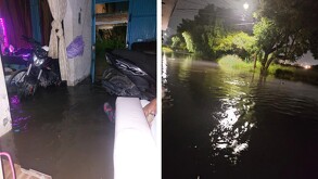 De acuerdo con los reportes, entre los afectados por inundaciones, se encuentran adultos mayores con problemas de movilidad que no pueden salir de sus hogares.