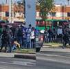 Los guardias fueron captados golpeando a un supuesto ladrón Los guardias fueron captados golpeando a un supuesto ladrón