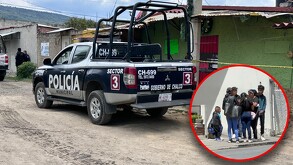 Familiares de Dulce arribaron al servicio funerario para comenzar con la ceremonia, acompañados de agentes de la Fiscalía mexiquense.