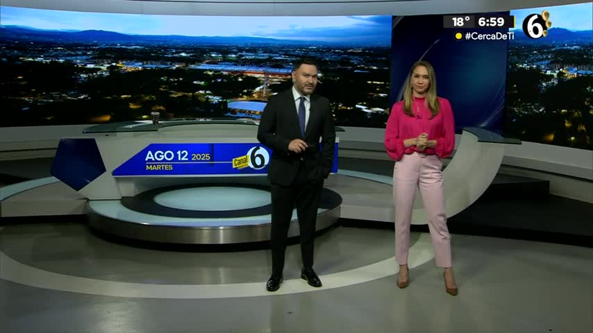 Telediario nocturno CdMx, martes 12 de agosto de 2025.