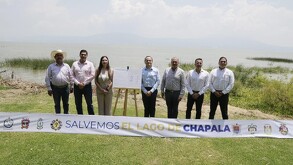 Alcaldes de Jalisco firman Manifiesto en defensa del Lago de Chapala.