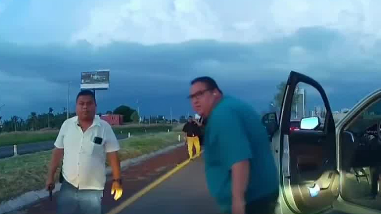 Una familia poblana fue interceptada por hombres armados en la autopista Puebla-Atlixco.