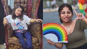 Lupita TikTok en función de famoso circo en Santa Catarina