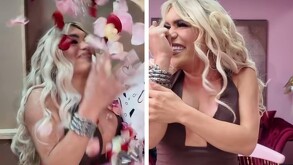 La influencer leonesa, Wendy Guevara fue sorprendida por el cantante colombiano Manuel Turizo en su cumpleaños, recibiendo un gran ramo de flores de 