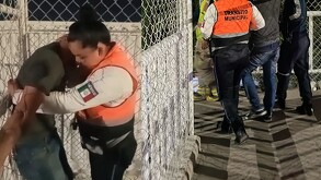 Una vez a salvo, la persona fue canalizada a las instancias correspondientes para garantizar su integridad física y recibir atención en materia de salud mental.